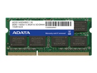 ADATA 8GB premier DDR3 1600MHz SO-DIMM Retail