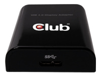 CLUB 3D USB 3.0 GFX TO DP  Max resolution 2560x1600 ( DP 1.1 )