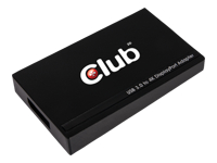 CLUB 3D USB 3.0 GFX TO DP  Max resolution 3840x2160 ( DP 1.2)