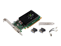 PNY NVS 315 1GB DDR3 Dual DVI-I and VGA port for dual display up to 2560x1600 Low Profile