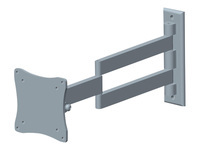 NEWSTAR FPMA-W830 wall mount is a LCD/TFT wall mount with 3 swivel points for screens up to 24 Inch 60 cm