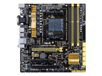 ASUS A88XM-PLUS FM2+ Socket A88X uATX AMD Radeon HD 8000/7000 DDR3 4x PCI-E HDMI DVI D-Sub