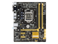 ASUS B85M-G Socket1150 4xDDR3 Max 32GB microATX Intel B85 PCI-E 1x D-Sub DVI HDMI