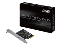 ASUS USB 3.1 TYPE C Card PCIe x4 1x USB 3.1 Typ Cports (external)