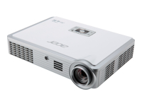 ACER K335 DLP LED Projector 1000 ANSI Lumen WXGA 1280x800 10000:1 HDMI/MHL D-Sub USB A optional WLAN via Dongle USB B mini SD Audio