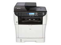 RICOH MFP Printer SP3510SF (28 ppm copy/print/scan/fax ARDF duplex USB LAN 1x250+50 sheets scan to e-mail)