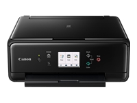 CANON Pixma TS6050 Black A4 MFP 3in1 print copy scan Cloud Link 7,5cm LCD-Touchscreen 5 Single Inks Auto Dublex Print
