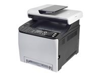 RICOH Colour printer SPC250SF (20/20 ppm, copy/print/scan/fax, ADF, duplex, USB, LAN/Wifi, PCL, 1x250+1 sheets)