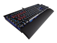 CORSAIR Gaming K70 Mechanical Gaming Keyboard  Backlit Blue LED  Cherry MX Red (Nordic)