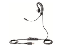JABRA UC Voice 250 MS Earhook Noise-Cancelling Microphone boom: flexible Intuitive Call-Control buttons Plug-and-Play