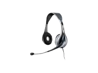 JABRA UC Voice  150 Duo, Noise-Cancelling, Wideband, Microphone boom: flexible, intuitive Call-Control buttons, Plug-and-Play