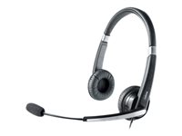 JABRA UC Voice 550 MS Duo Noise-Cancelling Wideband Microphone boom: flexible intuitive Call-Control buttons Plug-and-Play