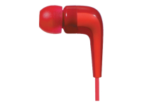 PANASONIC kõrvaklapid (nööp) RP-HJE140E-R, punased