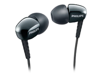 PHILIPS kõrvaklapid SH3900 (nööp), mustad
