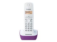 PANASONIC juhtmeta dect telefon TG1611FXF valge/violetne