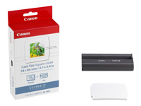 CANON KC-18IS card size, square label