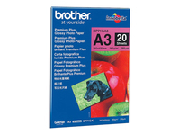 BROTHER BP71GA3 photo paper A3 20BL 190g/qm for MFC-6490CW 6890CDW