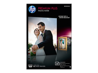 HP Premium Plus Glossy Photo Paper-25 sht/10 x 15 cm 300g/m2