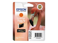 EPSON Tinte Orange T0879 1 x 11 ml Ultrachrome Hi-Gloss2 fuer Stylus Photo R1900