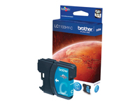 BROTHER LC1100HYC ink cyan large 750sheets for DCP-6690CW MFC-5890CN 6490CW 6890CDW 5895VW