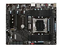 MSI X99A RAIDER ATX Intel LGA2011-3 8xDDR4 max 128GB SLI-3/CFX 10xSATA3 Mainboard USB 3,1 edition No OC buttons