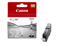 CANON CLI-521bk Ink black 9ml iP3600 iP4600 MP540 MP620 MP630 MP980