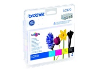 BROTHER LC970VALBPDR value pack for DCP-135C/150C MFC-260C