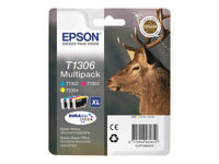 EPSON Tinte Cyan/Magenta/Yellow T1306 Multipack 3 x 10,1 ml DURABrite Ultra fuer Stylus SX/B/BX/WF