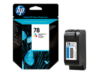 HP 78 ink color Blister