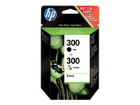 HP 300 ink combo pack black/tri-color Blister