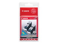 CANON PGI-520BK TwinPack Tinte black for Pixma blistered value pack