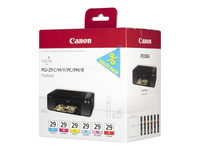 CANON PGI-29 Cyan/Magenta/Gelb/PC Photo-Cyan/PM Photo-Magenta/R Rot Ink MultiPack for Pro-1