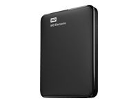 WD Elements 500GB HDD USB3.0 Portable 2,5inch RTL extern RoHS compliant Low cost black
