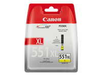 CANON CLI-551XL Y ink yellow blister with security
