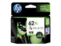 HP 62XL Tri-color Ink Cartridge Blister