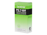 BROTHER PC74 4x thermotransferroll Fax-T72 -T74 -T76 -T78 -T92 -T94 -T96 -T98 -T102 -T104 -T106