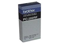 BROTHER 2x PC202 Thermotransferroll Fax-1010 -1020 -1030 -1010plus -1030plus -1010e -1030e MFC-1025