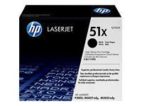 HP Toner Q7551X black 13000 pages LaserJet P3005 M3035mfp