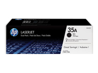 HP Toner 35A black 2-pack HV 1500 pages LaserJet P1005/1006