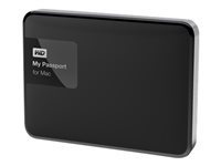 WD My Passport for MAC 3TB USB3.0 HDD portable 2,5inch MAC formatted WIN compatible RTL extern