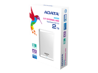 ADATA HV100 2TB USB3.0 HDD extern 2.5inch White