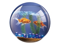 FELLOWES Brite mousepad with fish bowl