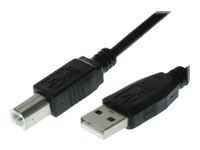 QNECT USB kaabel 2.0 A-B 2 m , must