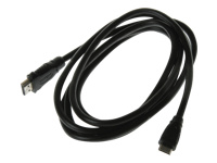 QNECT HDMI kaabel, HDMI C (mini) isa - HDMI A isa, v1.4, 1m