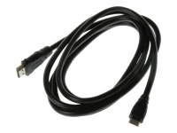 QNECT HDMI kaabel, HDMI C (mini) isa - HDMI A isa, v1.4, 3m