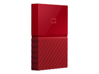 WD My Passport 2TB portable HDD external USB3.0 2,5Inch Red Retail
