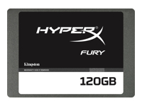KINGSTON 120GB HyperX FURY SSD SATA3 2.5in 7mm height w/Adapter
