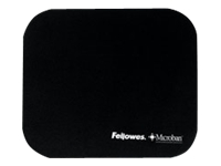 FELLOWES MOUSEPAD WITH MICROBAN BLACK
