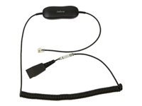 JABRA Smart Cord, QD to RJ9, coiled, with 8-position switch configurator, for Avaya one-X Telephone system ( for 96XX Series)