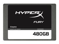 KINGSTON 480GB HyperX FURY SSD SATA3 6Gb/s 2.5in 7mm height w/Adapter
